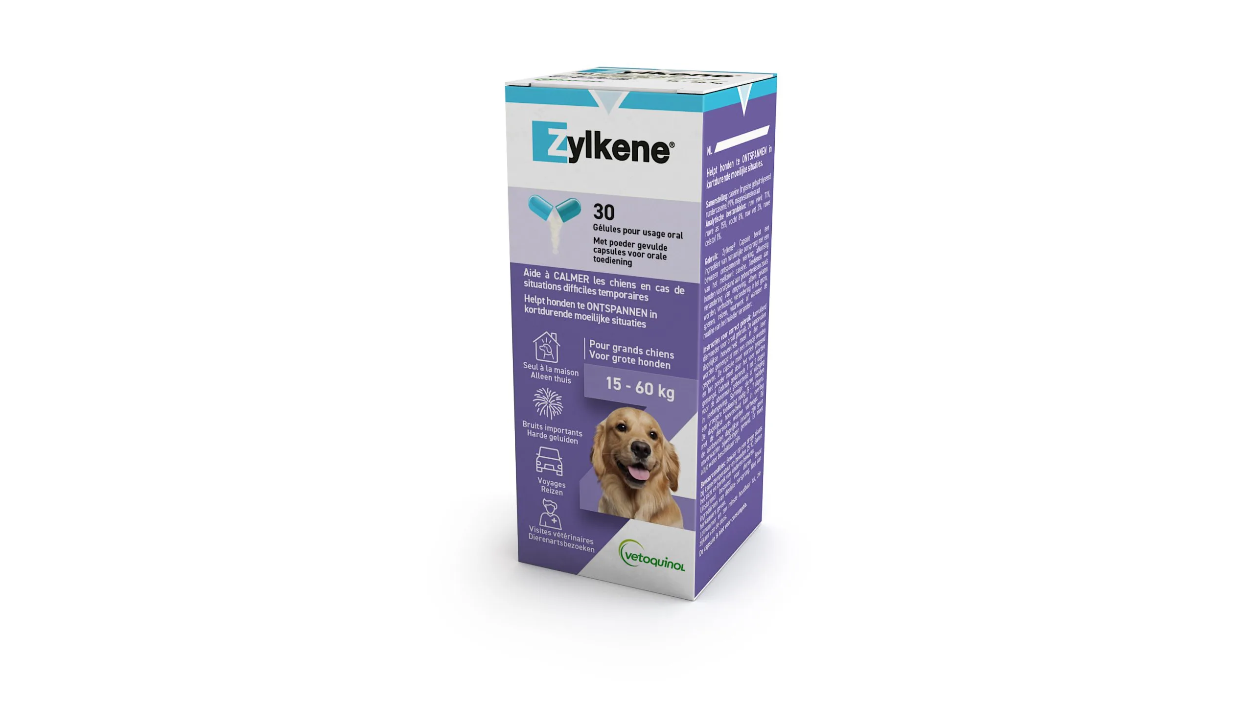 Zylkene Zylkène 450mg Pour Grand Chien 30 Gélules 4 Zylkene Zylkène 450mg Pour Grand Chien 30 Gélules – Image 2