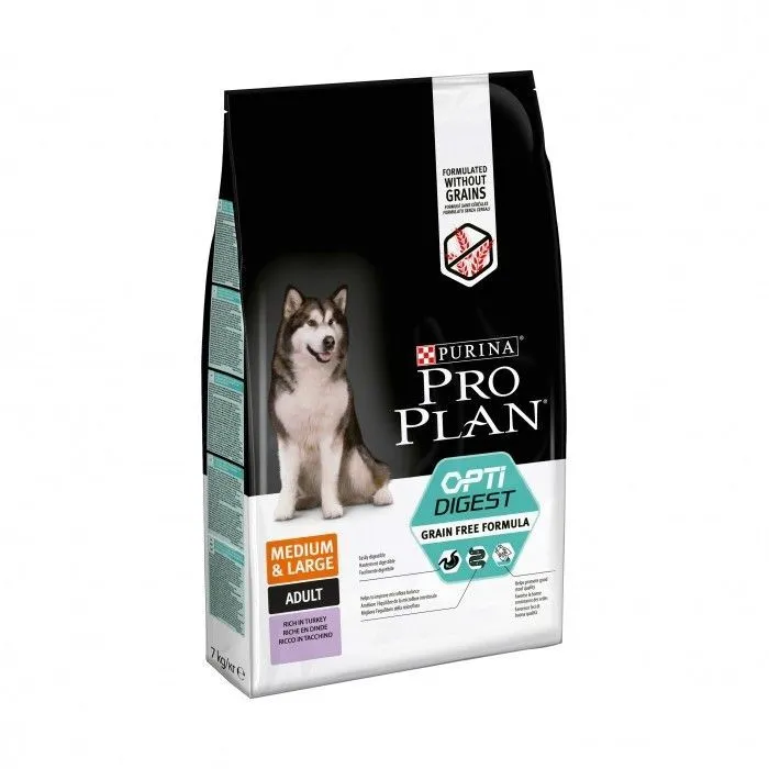 Purina Pro Plan Adult Medium & Large OptiDigest Grain Free Sans Céréales 5 Purina Pro Plan Adult Medium & Large OptiDigest Grain Free Sans Céréales – Image 3