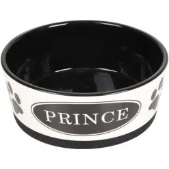 Flamingo Gamelle Chien Kenzo Céramique Antidérapante Noir/blanc 18cm 1130ml