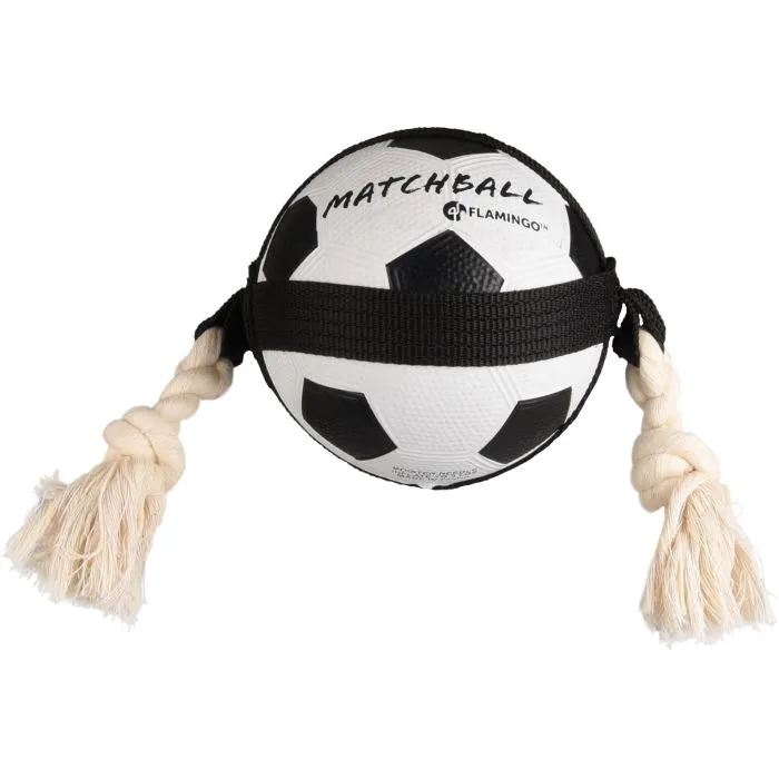 Flamingo Jouet Chien Matchball Balle De Foot 12,5cm 3 Flamingo Jouet Chien Matchball Balle De Foot 12,5cm
