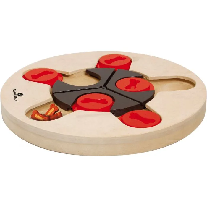 Flamingo Jouet Chien Wooden Brain Train Athena-25cm 3 Flamingo Jouet Chien Wooden Brain Train Athena-25cm
