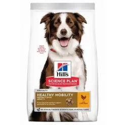Hill's Science Plan Adult Healthy Mobility Croquettes Pour Chien Medium Au Poulet 14Kg