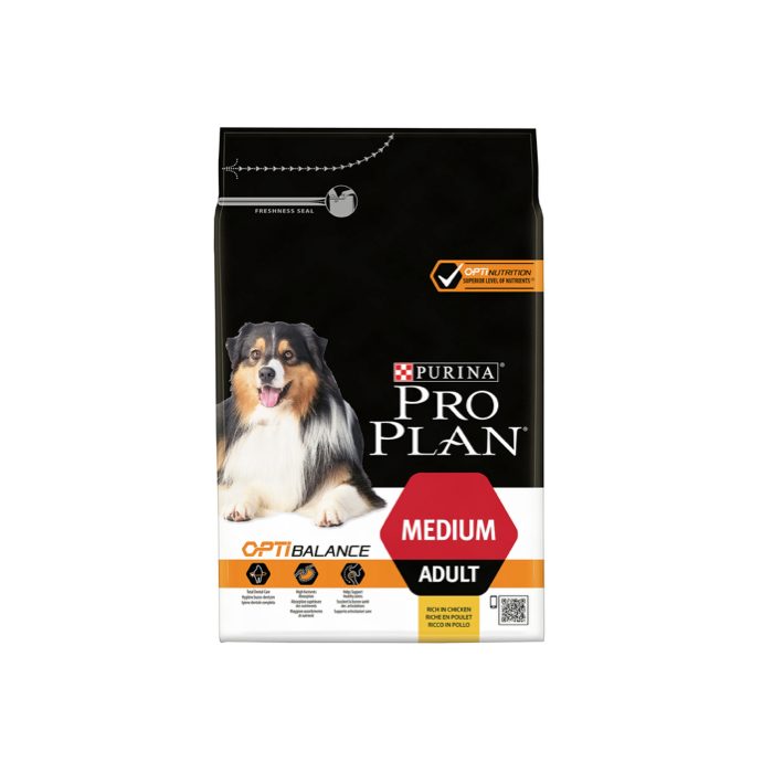 Purina Pro Plan Adult Medium Optibalance Chien 3Kg 3 Purina Pro Plan Adult Medium Optibalance Chien 3Kg