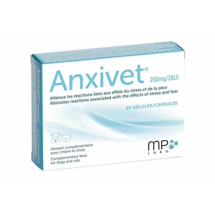 MP LABO ANXIVET 30 GÉLULES 250MG/28UI 3 MP LABO ANXIVET 30 GÉLULES 250MG/28UI