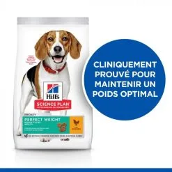 Hill's Science Plan Adult Perfect Weight Croquettes Pour Chien Medium Au Poulet -ROYAL CANIN Soldes 52742025216 2 science plan perfect weight chien adulte medium croquettes poulet