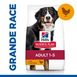 Hill's Science Plan Adult Croquettes Pour Grand Chien Au Poulet 15 Hill's Science Plan Adult Croquettes Pour Grand Chien Au Poulet -ROYAL CANIN Soldes 52742121109 4 science plan chien adulte large croquettes poulet 1 1