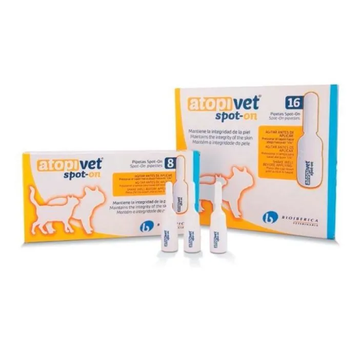 Bioibérica Atopivet Spot On 16 Pipettes De 2ml 3 Bioibérica Atopivet Spot On 16 Pipettes De 2ml
