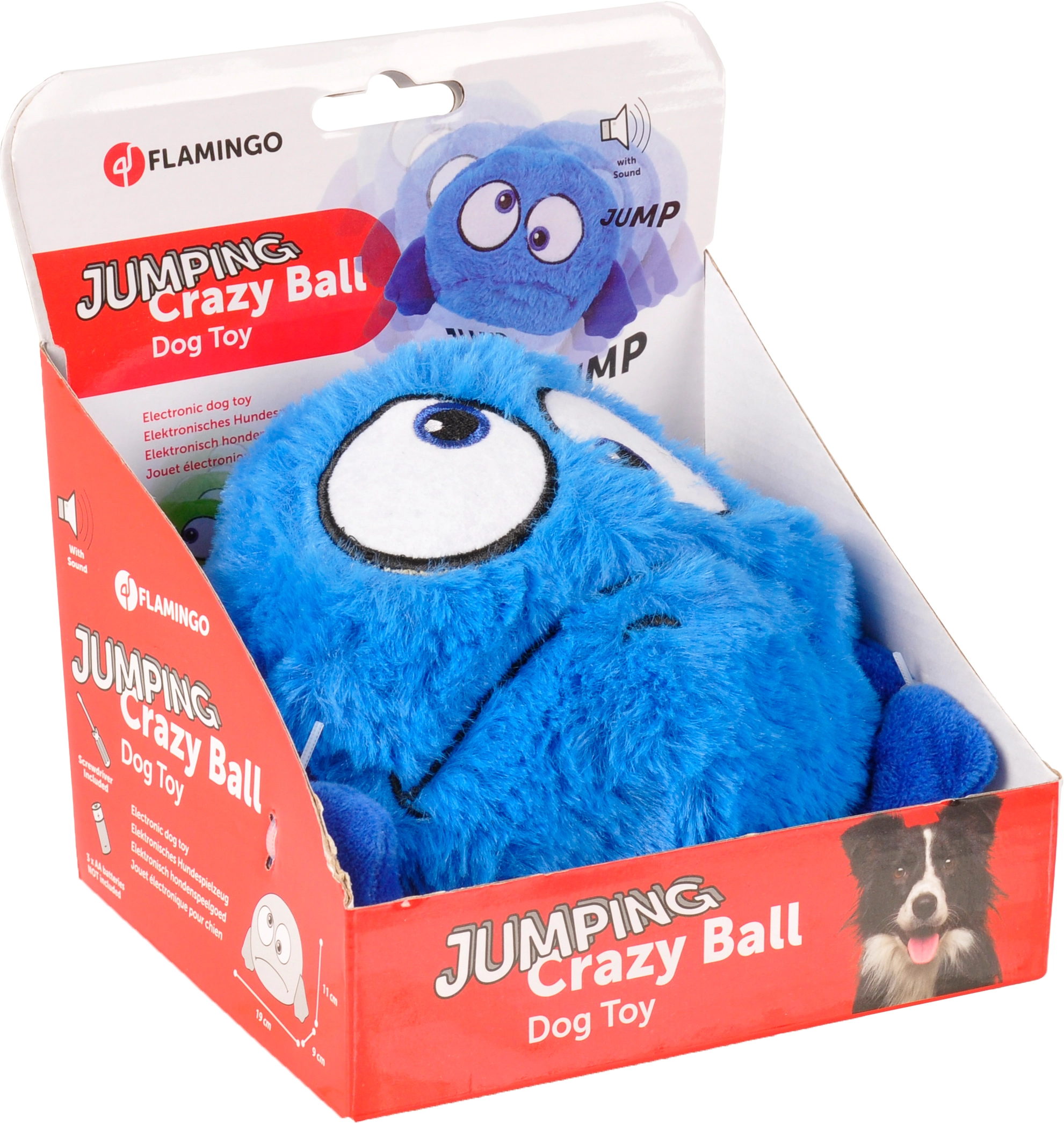 Flamingo Jumping Ball Bleu 4 Flamingo Jumping Ball Bleu – Image 2