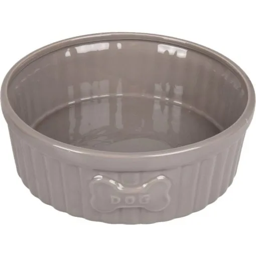 Flamingo Gamelle Chien Mabel Céramique Taupe 20,5cm 1510ml -ROYAL CANIN Soldes 99d5ed4851673ea4bbc5d75dd0c2756839c867baaea5282dc79c8b97539bf9b6