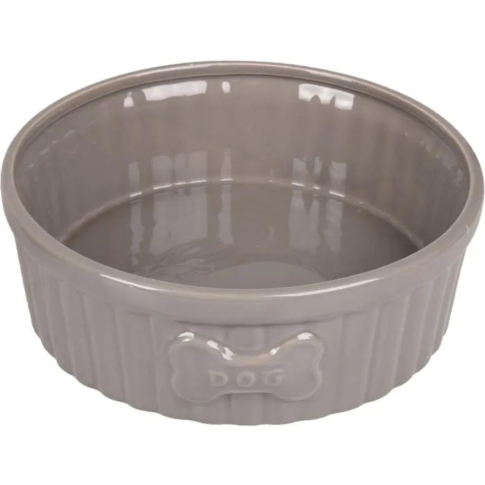 Flamingo Gamelle Chien Mabel Céramique Taupe 20,5cm 1510ml 3 Flamingo Gamelle Chien Mabel Céramique Taupe 20,5cm 1510ml