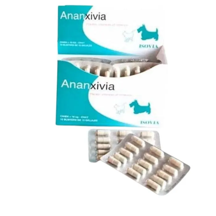 ISOVIA ANANXIVIA Chat Et Petit Chien 10 Blisters De 15 Gélules 3 ISOVIA ANANXIVIA Chat Et Petit Chien 10 Blisters De 15 Gélules