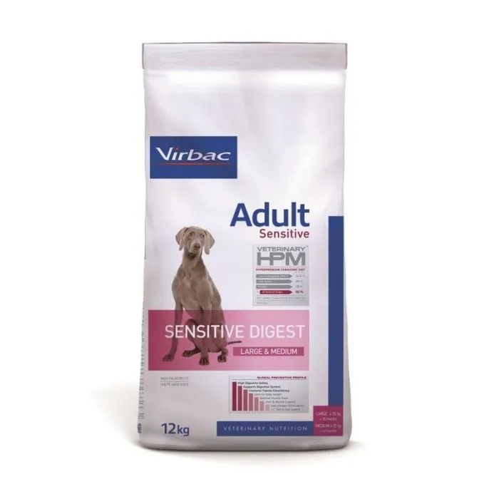 Virbac Veterinary HPM Sensitive Digest Large Et Medium 3 Virbac Veterinary HPM Sensitive Digest Large Et Medium