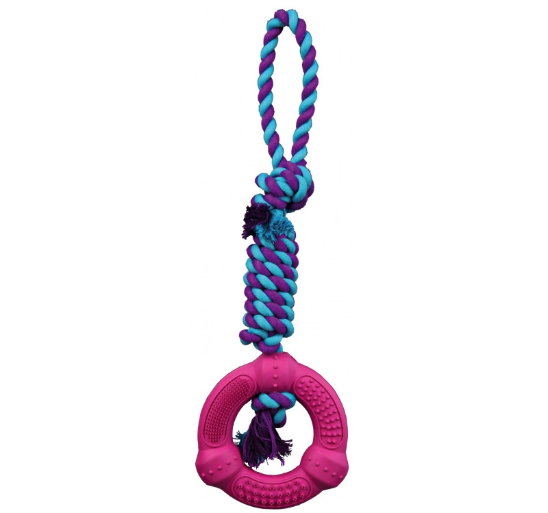 Corde De Jeu Avec Anneau TRIXIE 4 Corde De Jeu Avec Anneau TRIXIE – Image 2