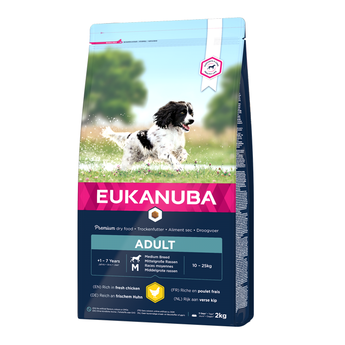 Eukanuba Adult Medium Breed Pour Chien 3kg 3 Eukanuba Adult Medium Breed Pour Chien 3kg