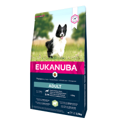 Eukanuba Adult Small/Medium Breed Pour Chien Agneau Et Riz 2,5kg