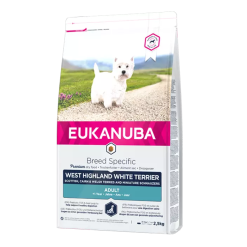 Eukanuba West Highland White Terrier Pour Chien 2,5kg