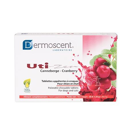 DERMOSCENT UTI-ZEN Chien Et Chat 30 Tablettes 4 DERMOSCENT UTI-ZEN Chien Et Chat 30 Tablettes – Image 2