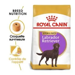 Royal Canin Labrador Retriever Sterilised Adult - 12Kg -ROYAL CANIN Soldes royal canin labrador retriever sterilised adult croquettes pour chien labrador retriever sterilised adult 1