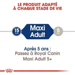 Royal Canin Maxi Adult Pour Chien 15kg 12 Royal Canin Maxi Adult Pour Chien 15kg -ROYAL CANIN Soldes royal canin maxi adult croquettes pour chien maxi adult 4