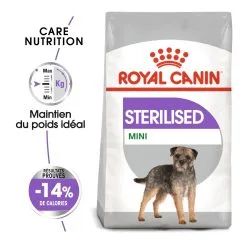 Royal Canin Sterilised Mini Adult Pour Chien 8kg -ROYAL CANIN Soldes royal canin mini sterilised croquettes pour chien mini sterilised 1 2