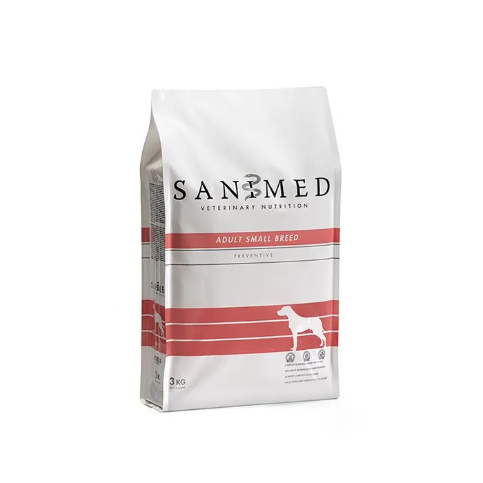 Sanimed Adulte Small Breed Croquettes Pour Chiens 3kg 3 Sanimed Adulte Small Breed Croquettes Pour Chiens 3kg