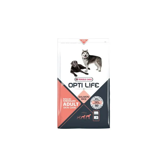 Opti Life Adult Skin Care Medium & Maxi 12,5kg 3 Opti Life Adult Skin Care Medium & Maxi 12,5kg